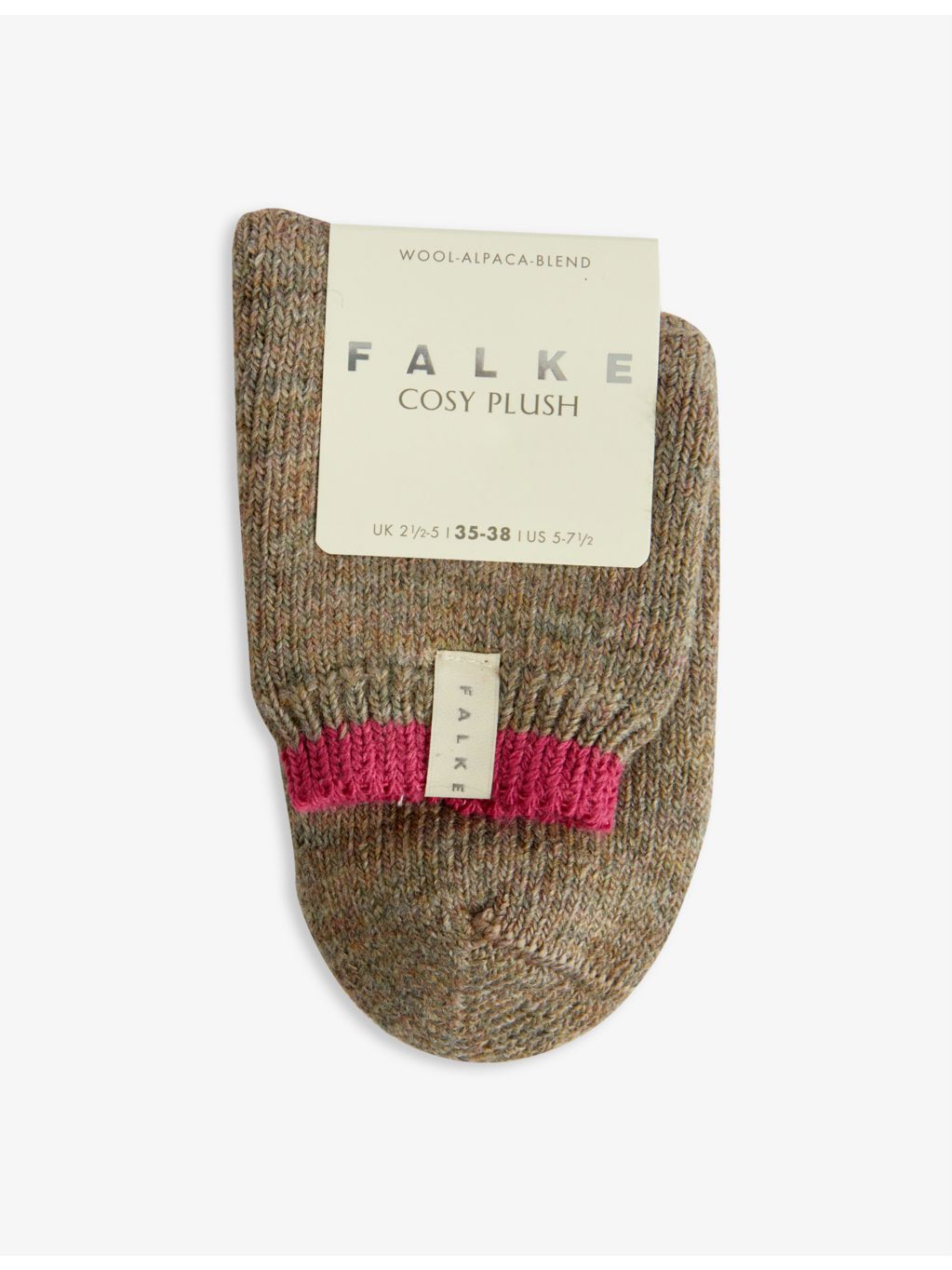 FALKE cosy plush cushioned stretch-knit socks (British brand)