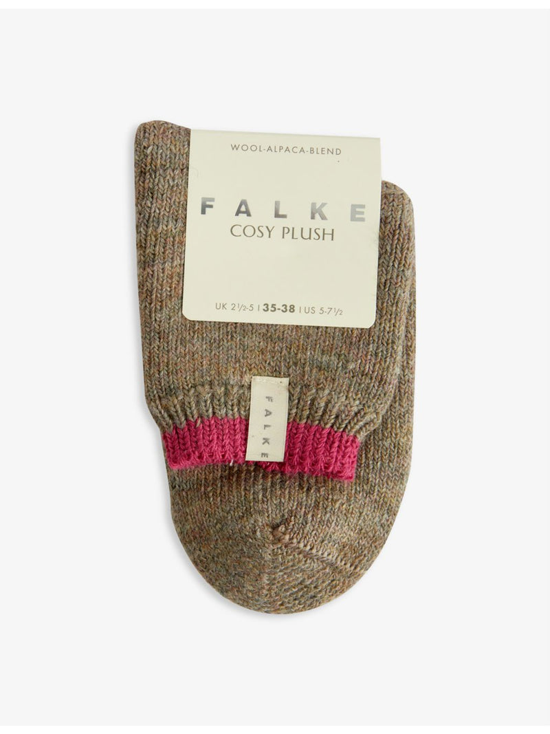 FALKE cosy plush cushioned stretch-knit socks (British brand)