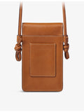 Aspinal of London Ella leather cross-body phone case, imported from the UK