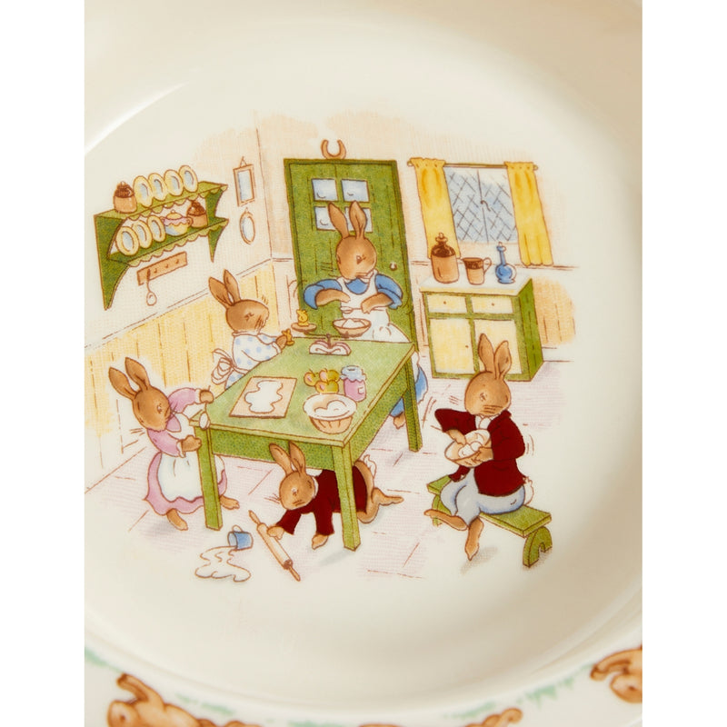 Royal Doulton Bunnykins baby plate and mug set 16cm - British product