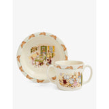 Royal Doulton Bunnykins baby plate and mug set 16cm - British product