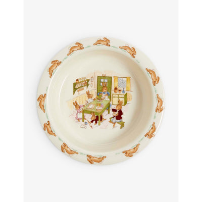 selfridges Royal Doulton Bunnykins Hand-Decorated Bone China Baby Plate 16cm- Buy online at McGrocer