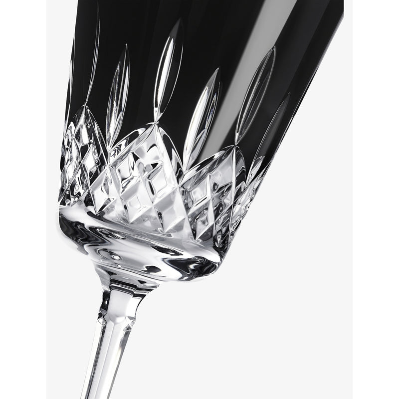 Waterford crystal goblets Lismore Black large set of two, UK version