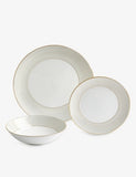 Wedgwood Gio Gold bone china 12-piece table set, imported from the UK