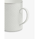 Wedgwood Gio Platinum bone china mug 10cm, UK version