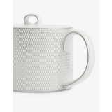 Wedgwood Gio Platinum bone china teapot 1L, UK version