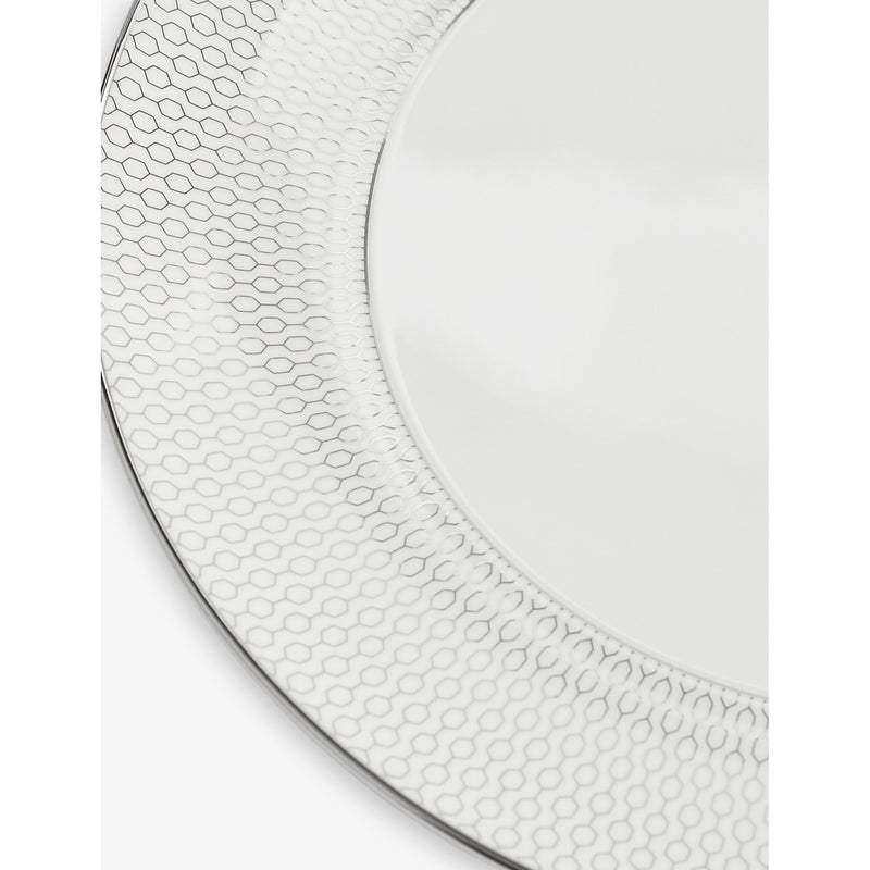 Wedgwood Gio Platinum bone china plate 28cm (British brand)