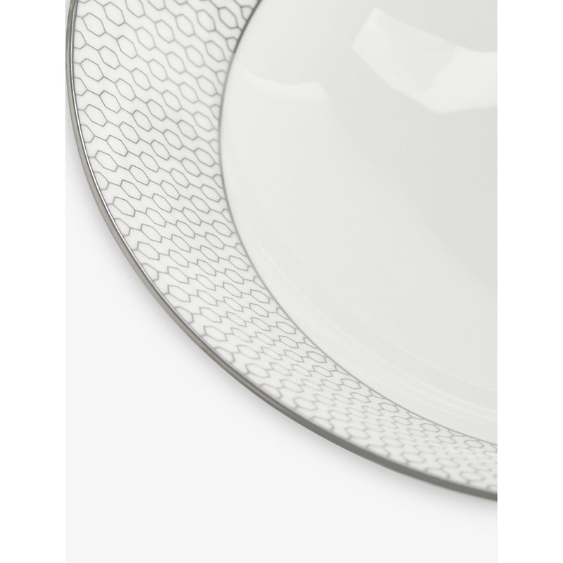 Wedgwood Gio Platinum bone china cereal bowl 20cm, UK version