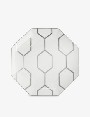 Wedgwood Gio Platinum bone china plate 23cm, UK version