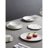 Wedgwood Gio Platinum bone china oval platter 33cm - British product