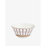 Wedgwood Renaissance Red bone china rice bowl - British product
