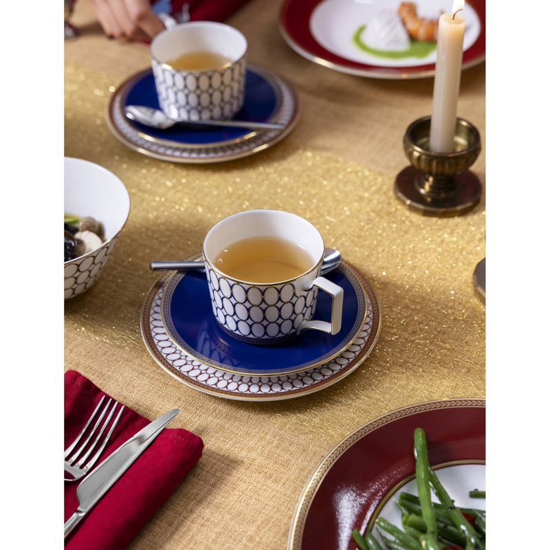 Wedgwood bone china dinner set Renaissance Red eight-piece, imported from the UK