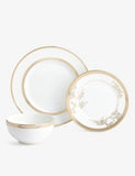 Wedgwood Vera Wang Lace Gold 12-piece china dining set, imported from the UK