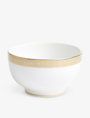 Vera Wang Lace Gold bone china bowl 11cm (British brand)