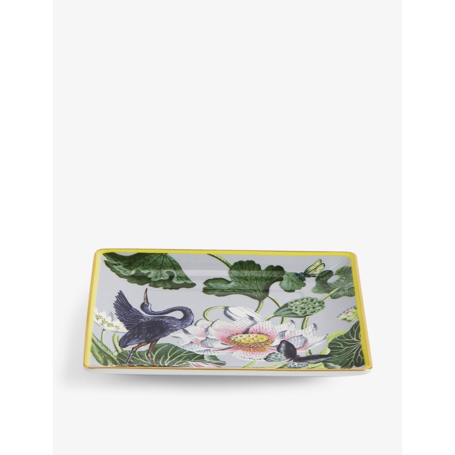 Wedgwood Waterlily china gift tray 1.8cm x 14.6cm - British product