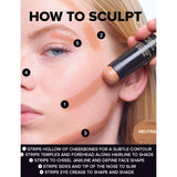 Nudestix Tinted Blur sculpting stick 6.2g - British product