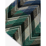Missoni Home chevron-striped wool cushion 40cm x 40cm, imported from the UK