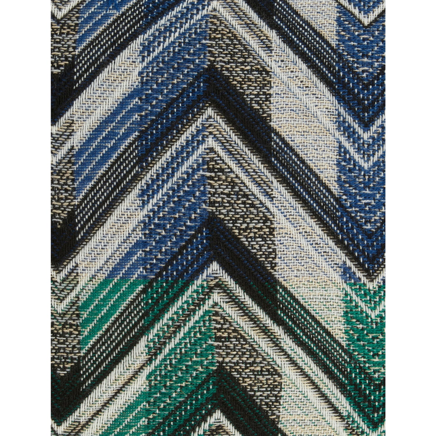 Missoni Home chevron-striped wool cushion 40cm x 40cm, imported from the UK