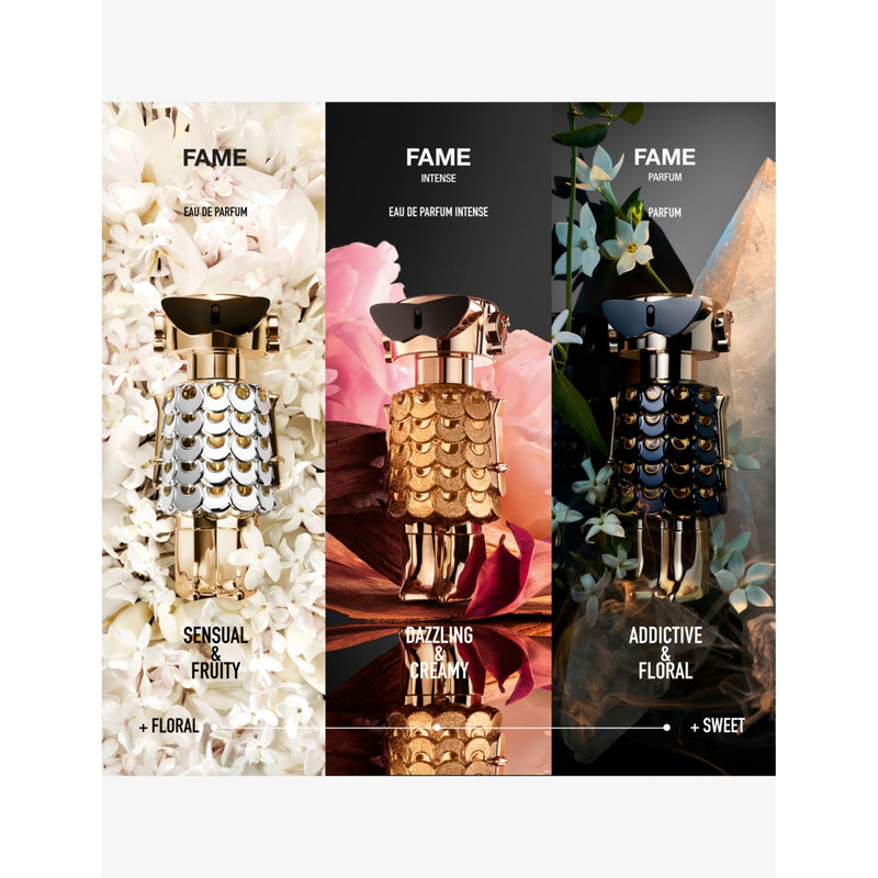 Paco Rabanne FAME eau de parfum 50ml and 80ml, UK version