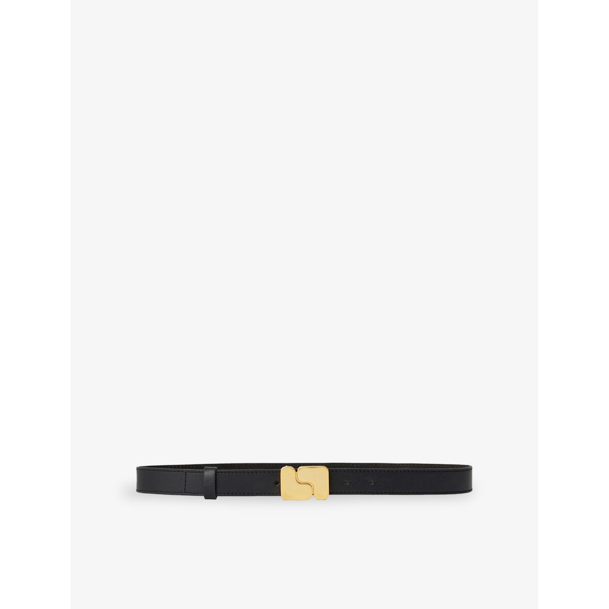 Ninon logo-buckle leather belt - S