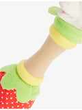 Sophie La Giraffe rubber rattle with textured trims, UK version