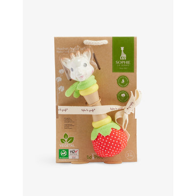 selfridges Sophie La Giraffe So Pure Soft Rubber Rattle- Buy online at McGrocer