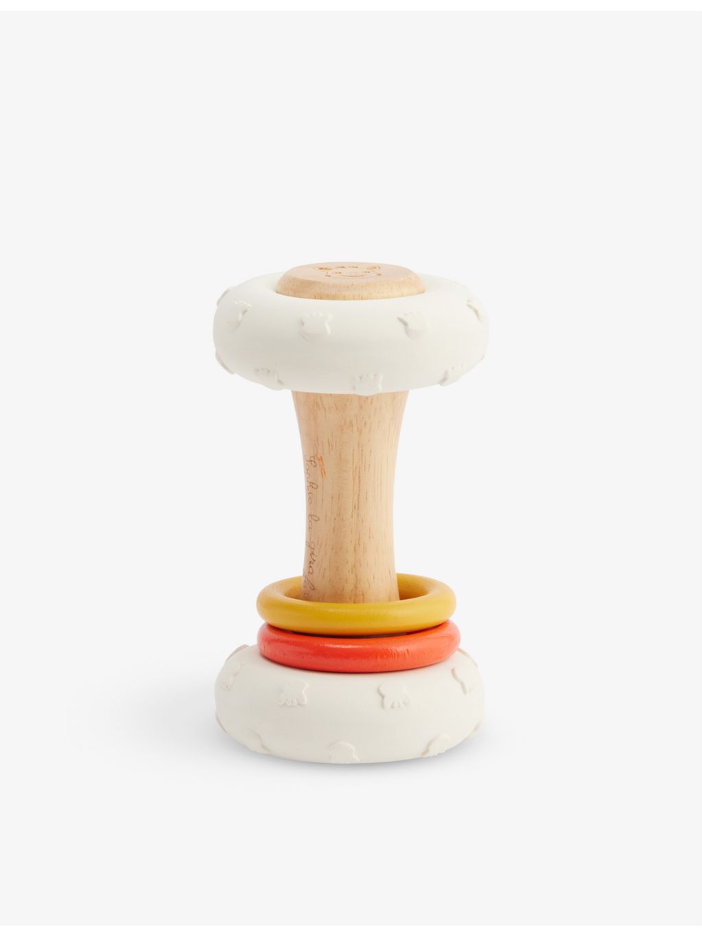 Sophie La Giraffe rubberwood rattle 12cm, UK version