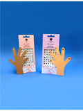 Nailmatic Happy nail sticker set with 72 stickers, imported from the UK