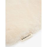 BINIBAMBA sheepskin pram liner yin-yang design 69x48cm - British product