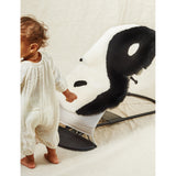 BINIBAMBA sheepskin pram liner yin-yang design 69x48cm - British product