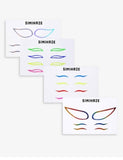 Simihaze Beauty Rave eye stickers set of four, imported from the UK