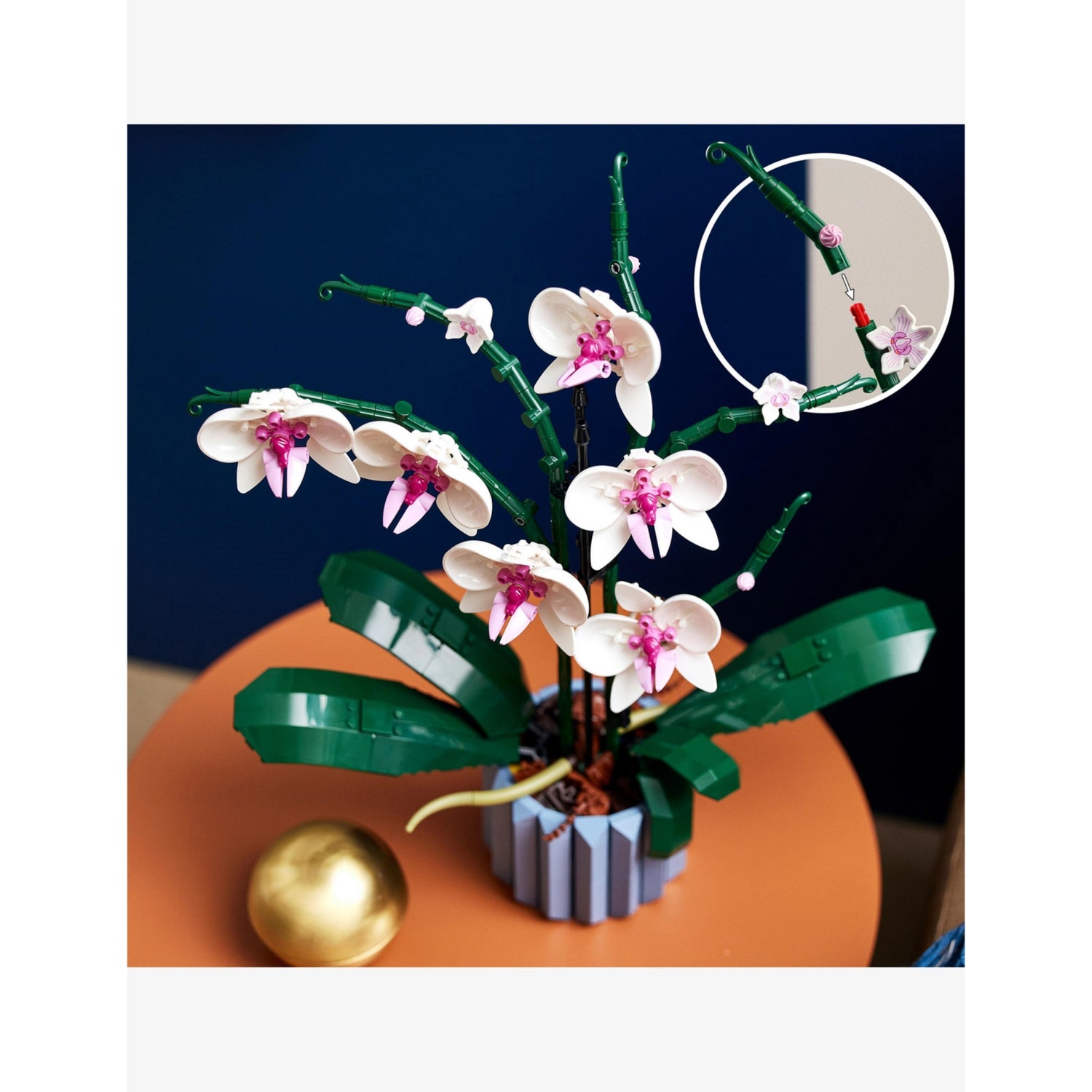 LEGO Botanical Collection Orchid building set 608 pieces (British brand)