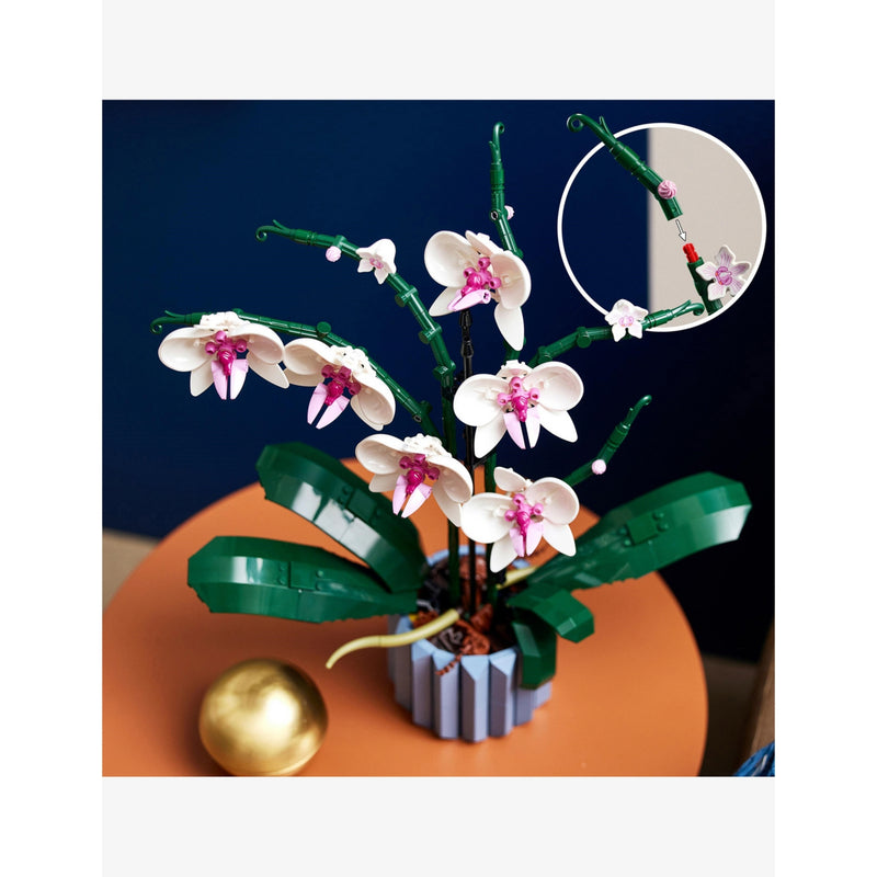 LEGO Botanical Collection Orchid building set 608 pieces (British brand)