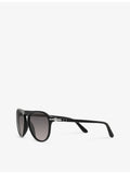 Persol PO3302S aviator-frame acetate sunglasses with gradient polarised lenses - British product
