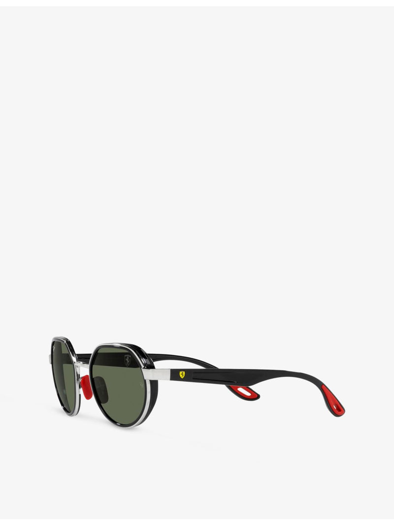 Ray-Ban Scuderia Ferrari metal sunglasses with irregular frame - British product