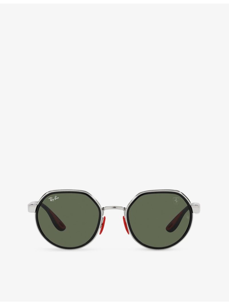 Ray-Ban Scuderia Ferrari metal sunglasses with irregular frame - British product
