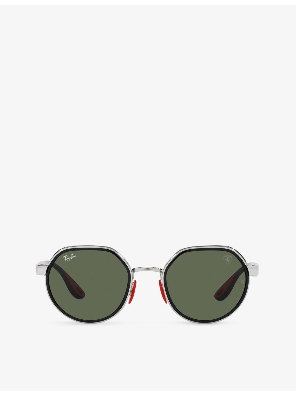 Ray-Ban Scuderia Ferrari metal sunglasses with irregular frame - British product