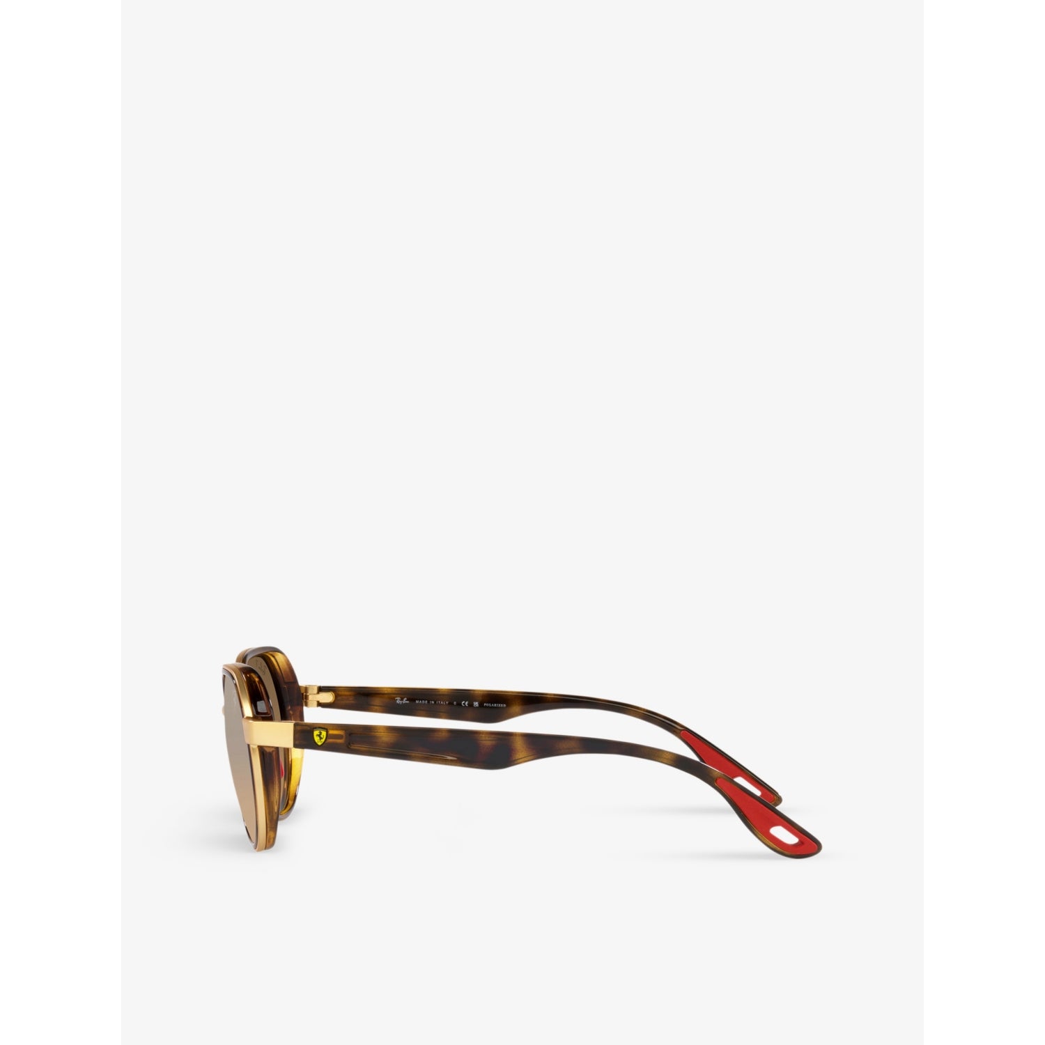 Ray-Ban Scuderia Ferrari irregular-frame metal sunglasses 60mm - British product