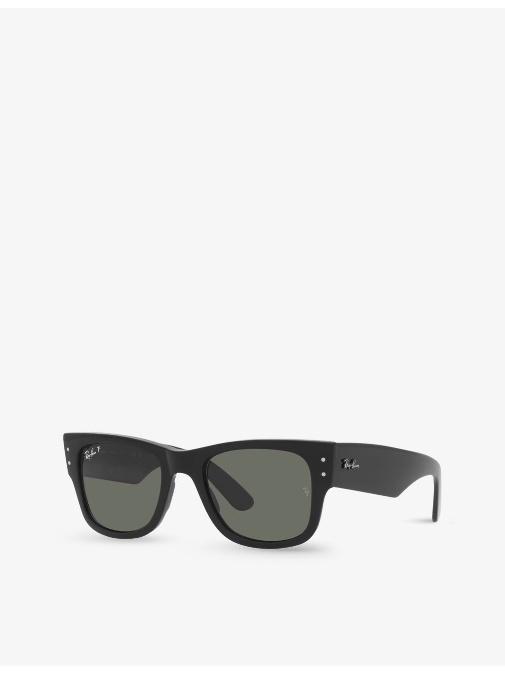 Ray-Ban Mega Wayfarer polarised acetate sunglasses (British brand)