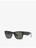 Ray-Ban Mega Wayfarer polarised acetate sunglasses (British brand)