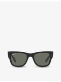 Ray-Ban Mega Wayfarer polarised acetate sunglasses (British brand)