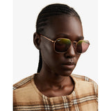 Ray-Ban RB3694 Jim hexagonal metal sunglasses, imported from the UK