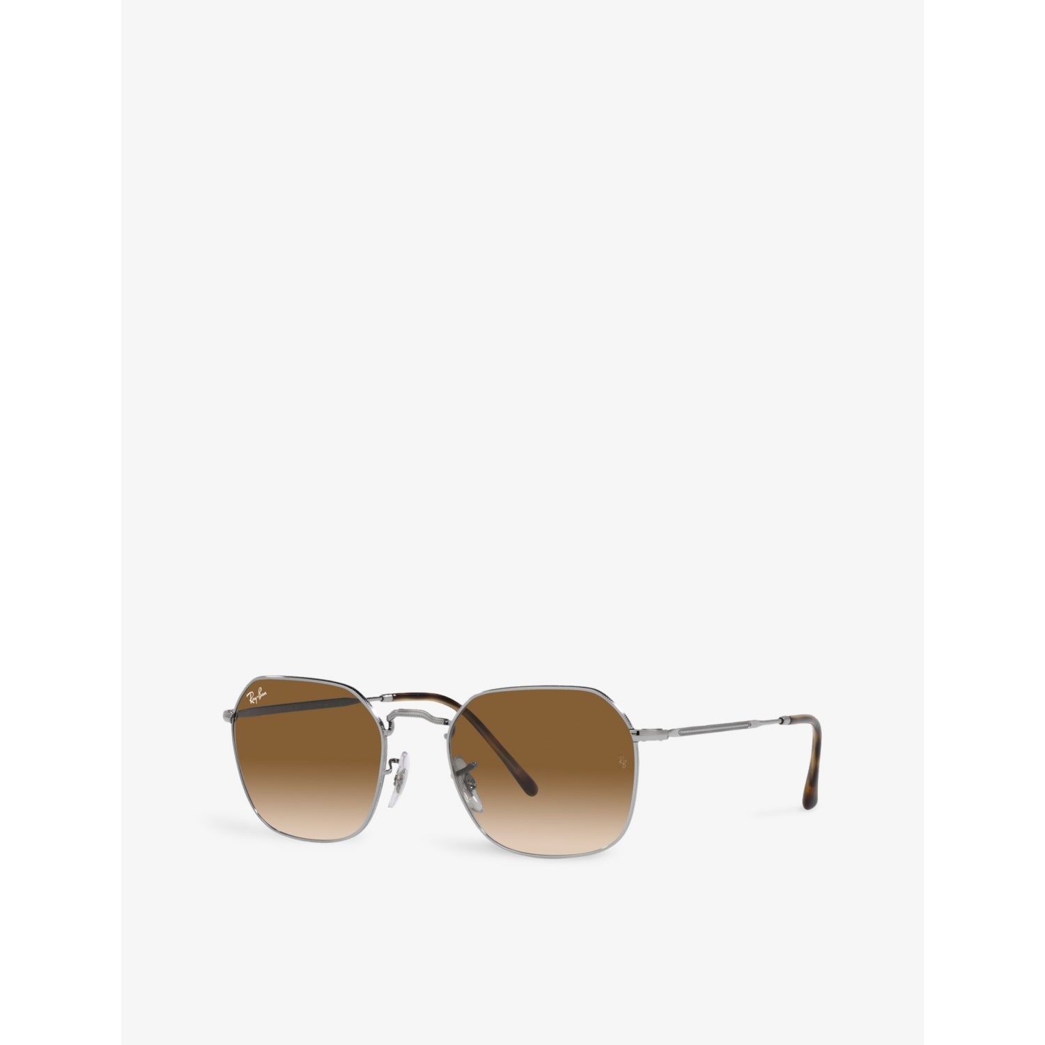 Ray-Ban RB3694 Jim hexagonal metal sunglasses, imported from the UK