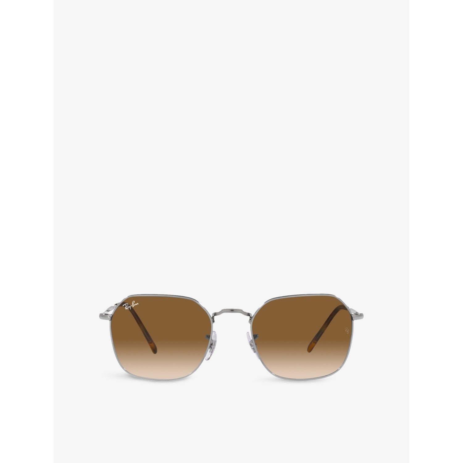 Ray-Ban RB3694 Jim hexagonal metal sunglasses, imported from the UK