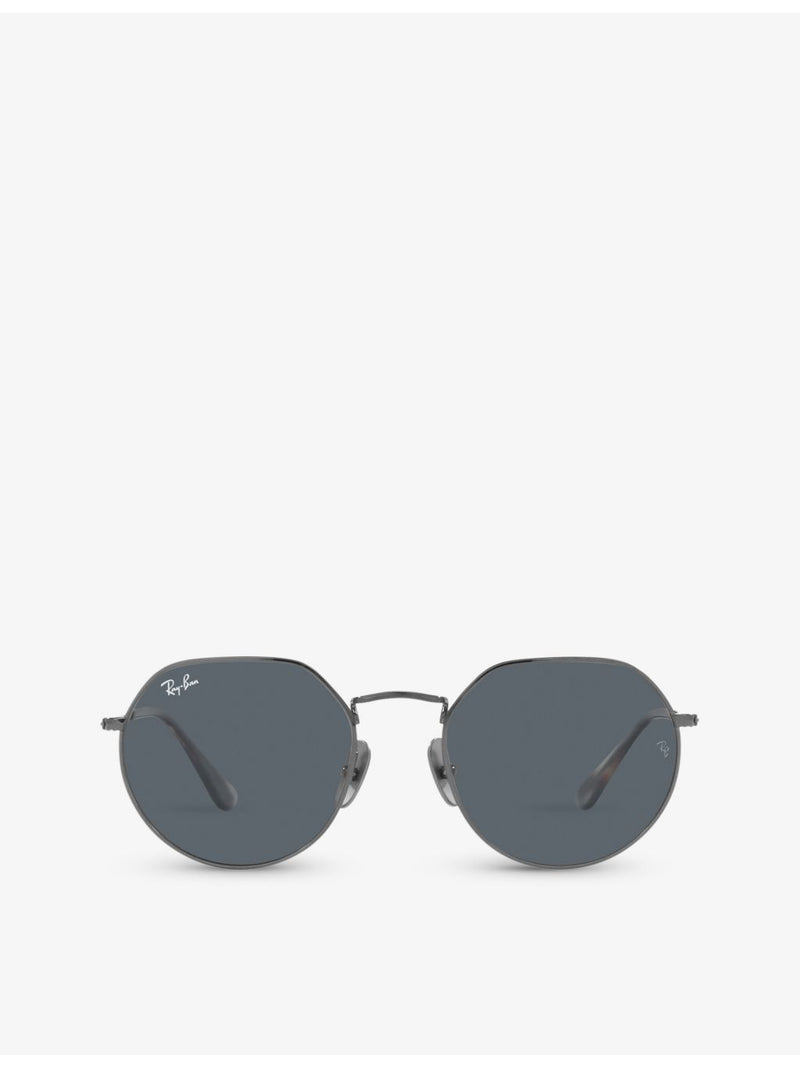 Ray-Ban Jack titanium sunglasses RB8165, UK version