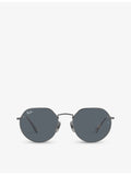 Ray-Ban Jack titanium sunglasses RB8165, UK version
