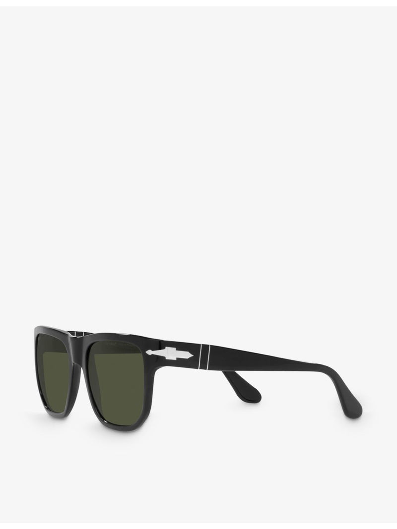 Persol PO3306S pillow-frame acetate sunglasses, imported from the UK
