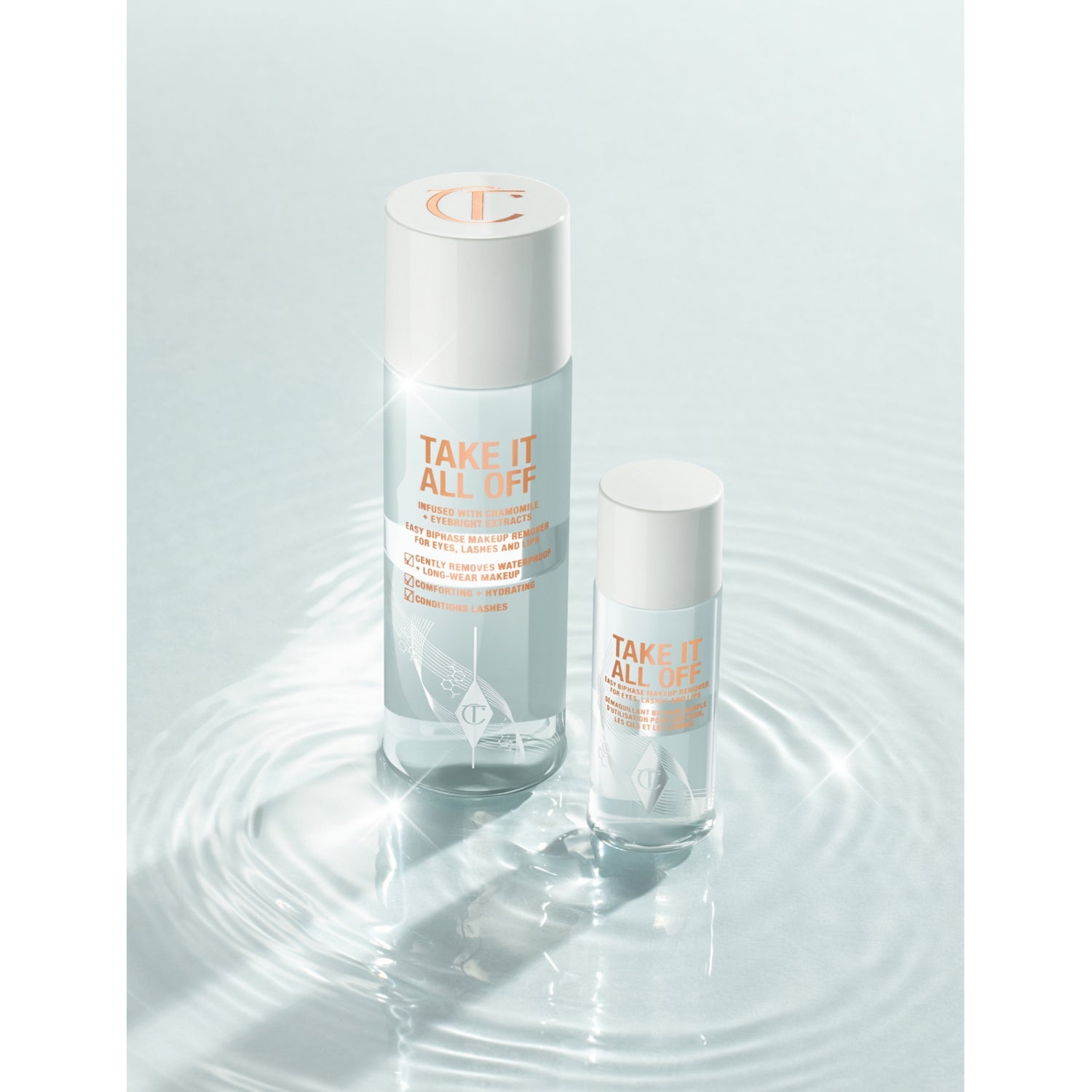 Charlotte Tilbury Take It All Off eye makeup remover 120ml - British product