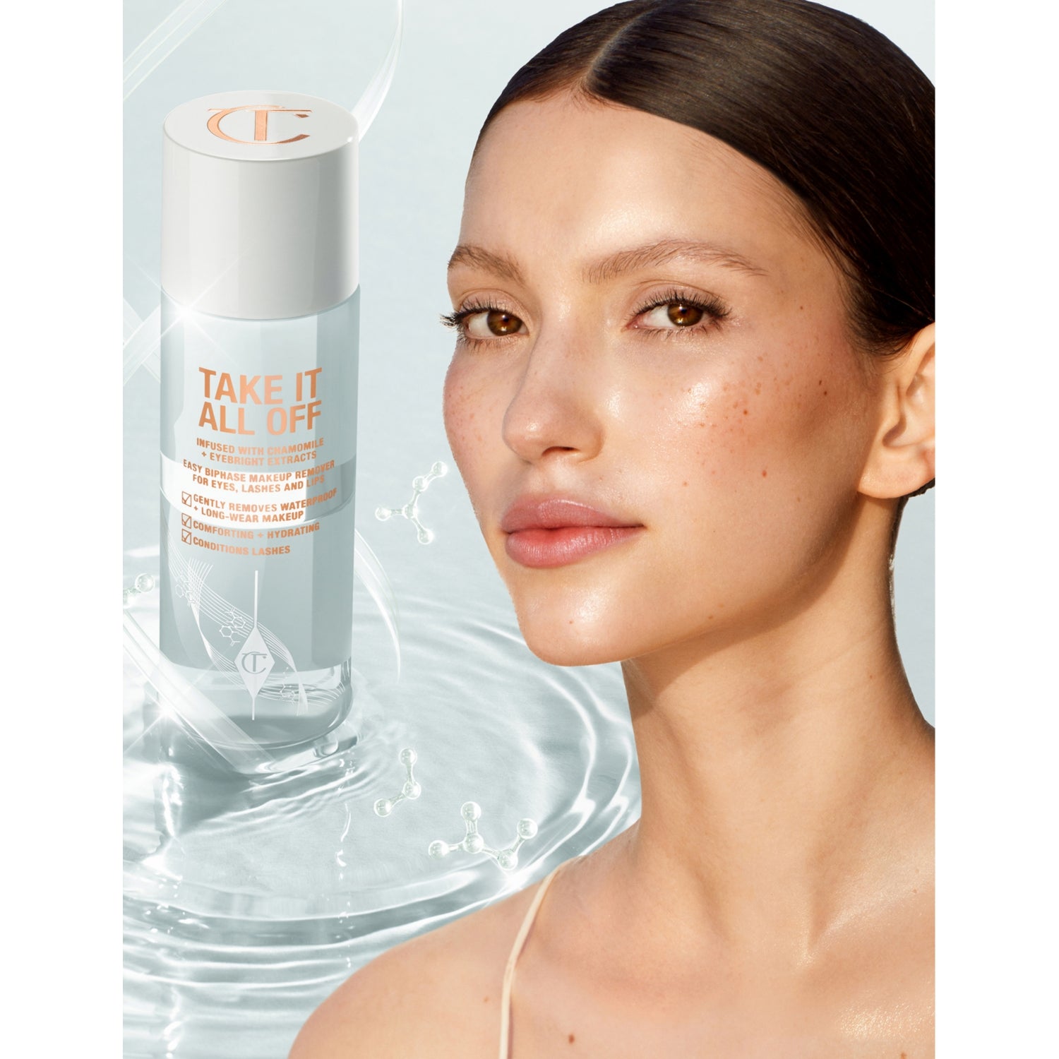 Charlotte Tilbury Take It All Off eye makeup remover 120ml - British product