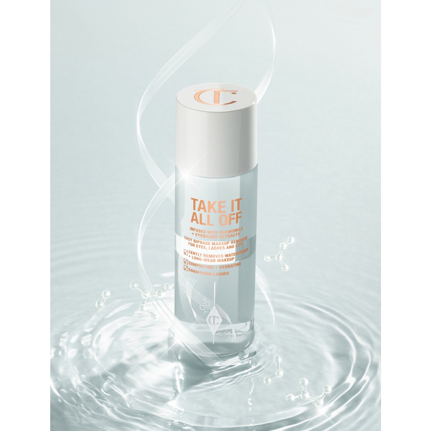 Charlotte Tilbury Take It All Off eye makeup remover 120ml - British product